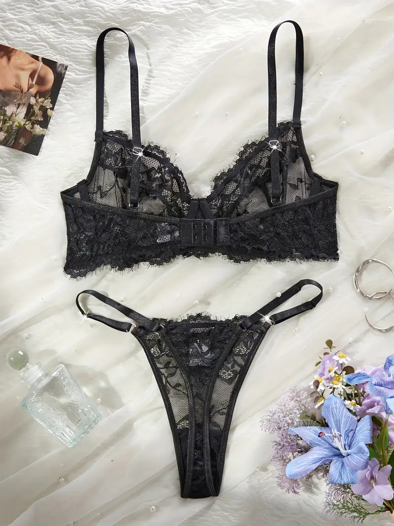 Sexy Lingerie Sets Black