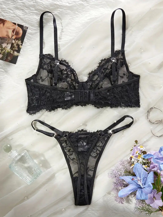 Sexy Lingerie Sets Black
