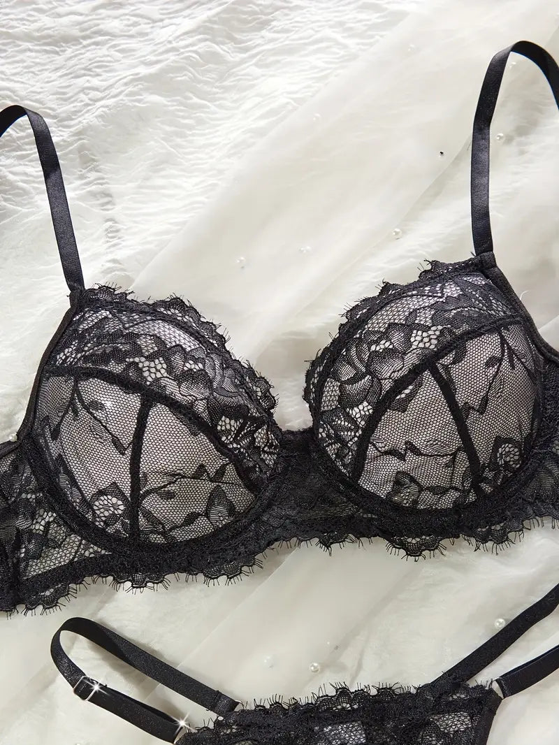 Sexy Lingerie Sets Black